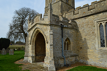 The south porch March 2014